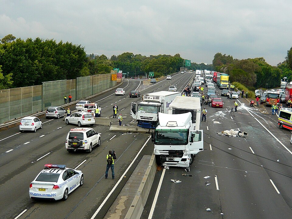 Multi-car pileup